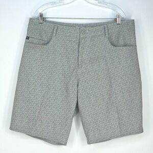 Straight Down Performance Golf Shorts Men's 38 AOP Goat Preppy Summer Resortwear